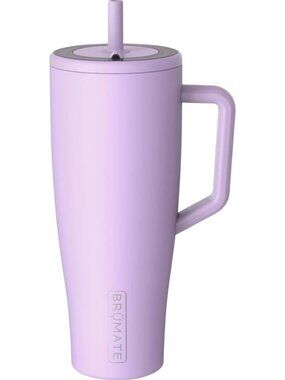 Insulated 40oz Tumbler with Handle & Straw | Leakproof Stainless Steel Water